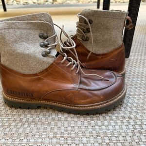 Birkenstocks Timmins High Brown Leather 42R